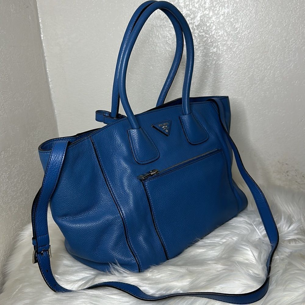 💯 Authentic Prada Tote Handbag Two Way🍀 - Picture 5 of 14